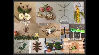 Quirky Insect Art  - Explore beyond the classroom, creating insects from natural found materials.