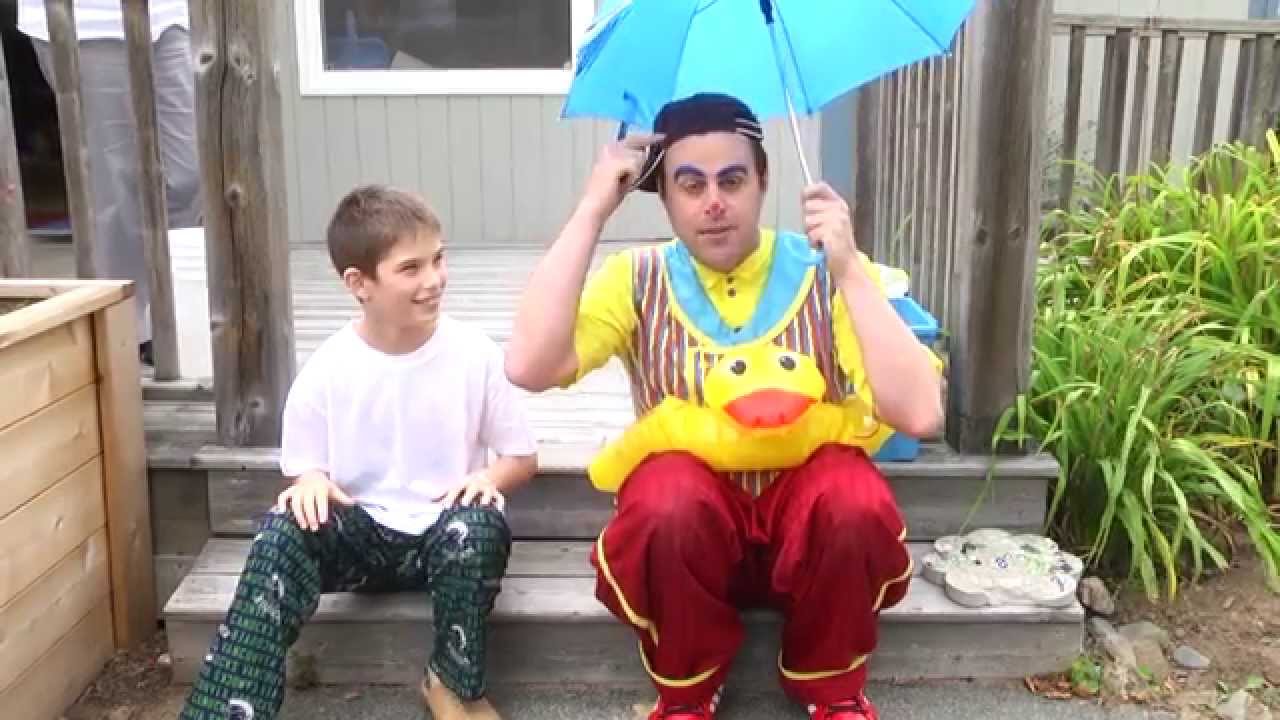 Buddington the Clown does the ALS Ice Bucket Challenge