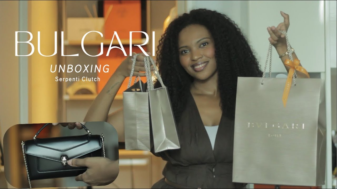 Bulgari bag unboxing