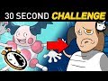 30 Second Drawing Challenge