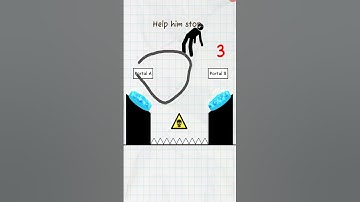 Draw 2 Save : Help him stop. ( Part 33 ) #shorts