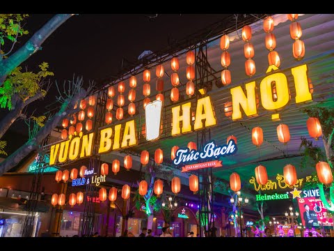 Video Nhà Hàng Vườn Bia Hà Nội Số 540 Đường Láng | Lễ Khai... - youtube