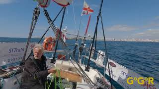 Solo Sailor Edward Walentynowicz Onboard At The Start Of Ggr 2022