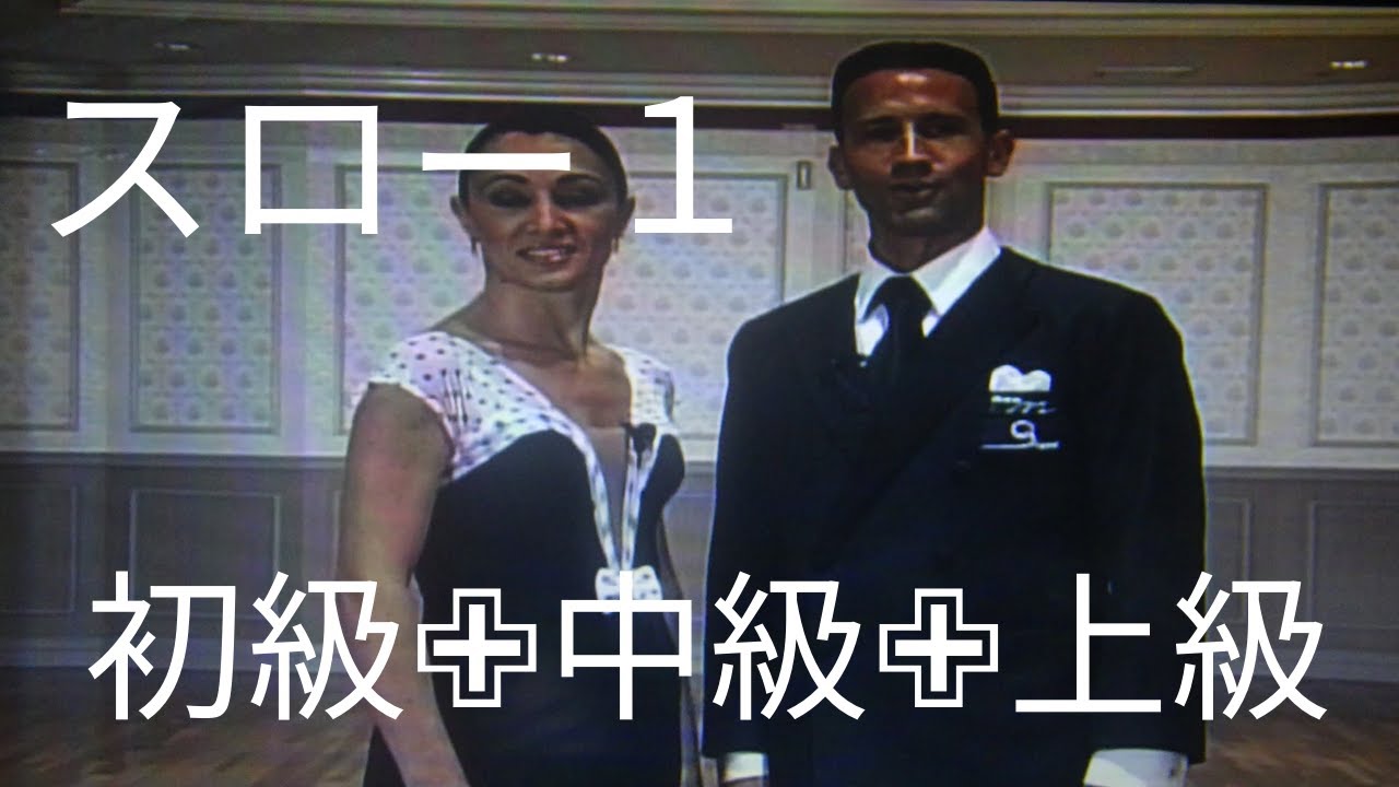 【スローレッスン】１，世界チャンピオン、ミルコとアレシア組のレッスン動画で24小節のコリオグラフィーを紹介しています。