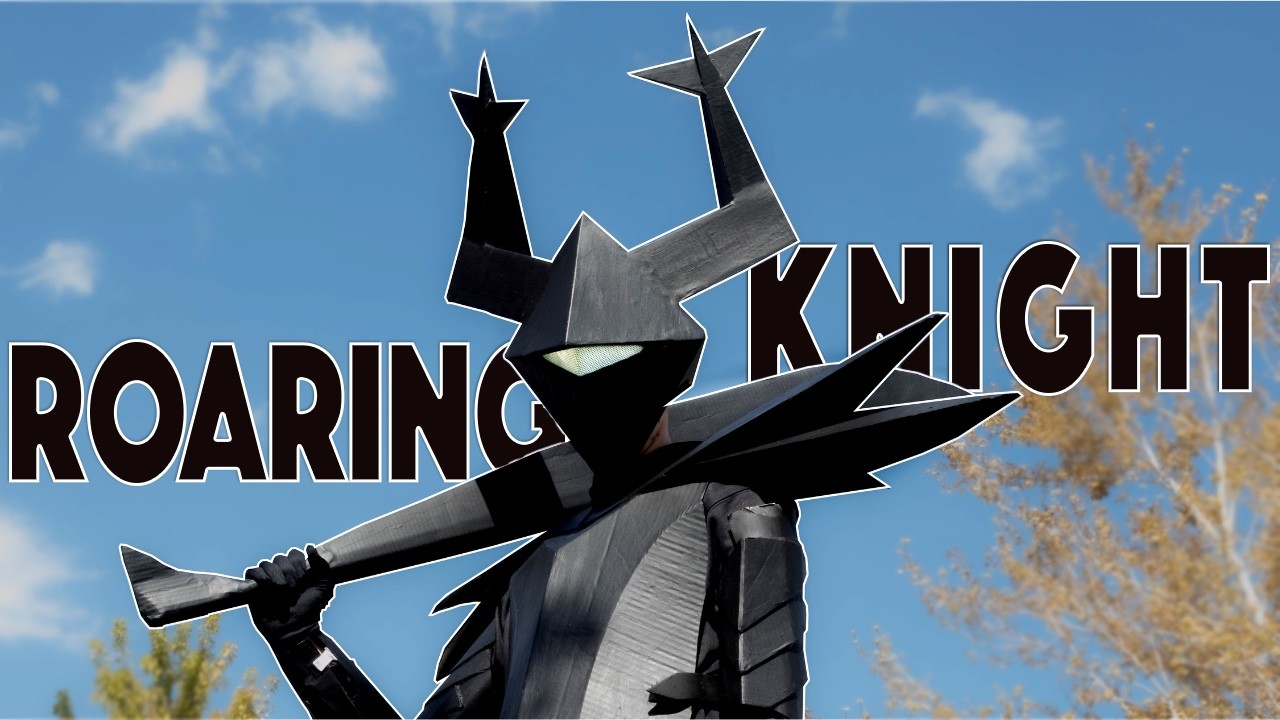 I Made the ROARING KNIGHT from Deltarune!