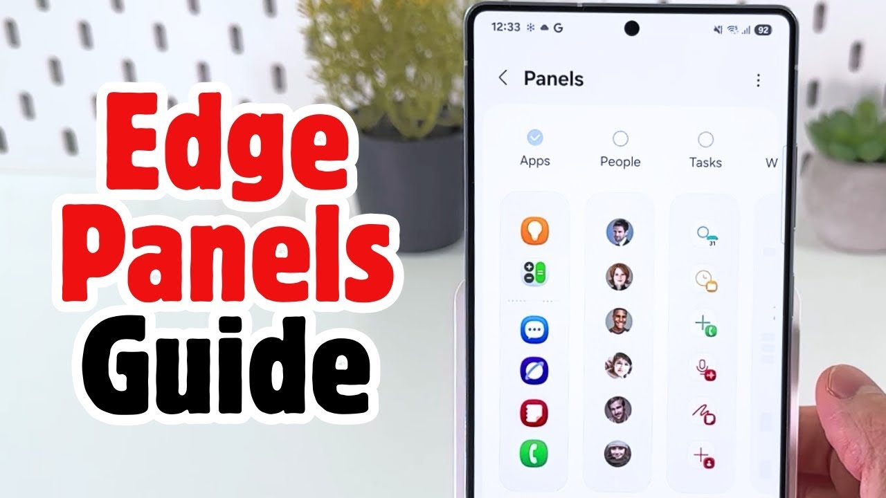 Samsung Galaxy S25 Ultra Guide - Easily Manage Edge Panels & Customize ...