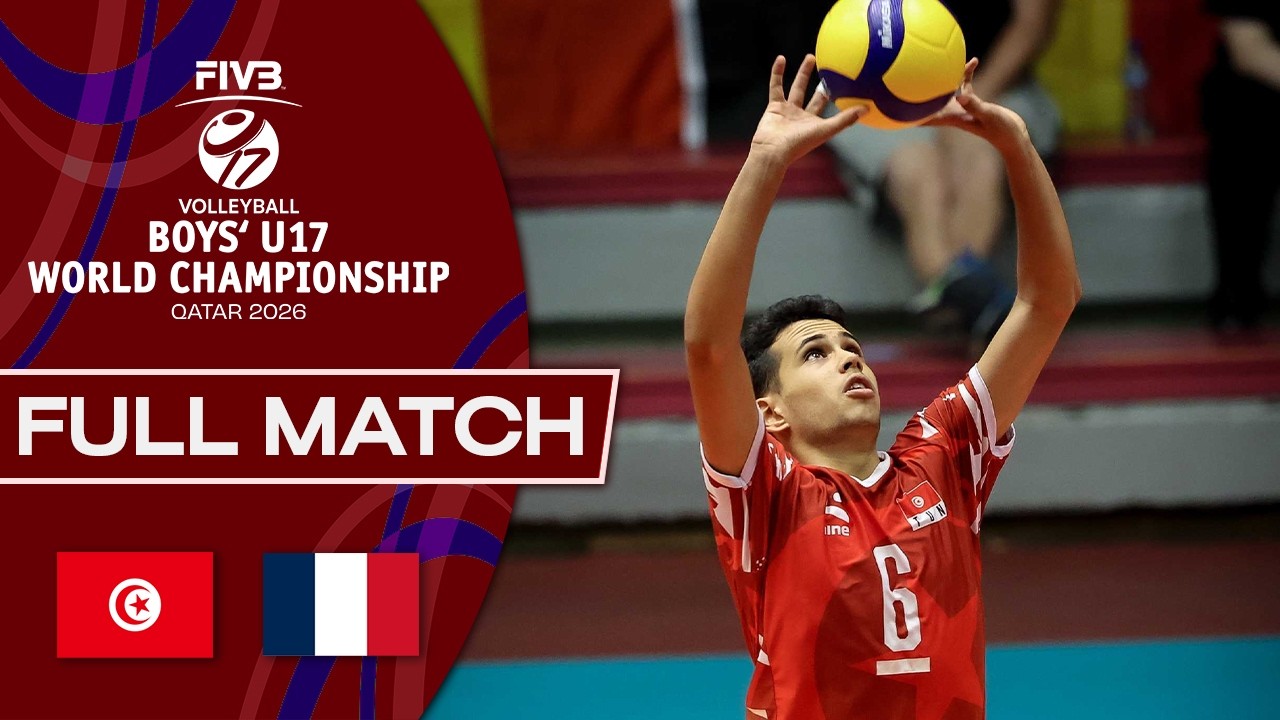 Tunisia vs. France - Pool Play | Boys' U17 World Championship - 2026