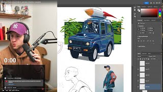 Character Design Exploration, painting, drawing, sculpting