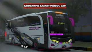 REVIEW⁉️Share Kodename Basuri Modul Dav Jernih❗|Bussid V 4.2
