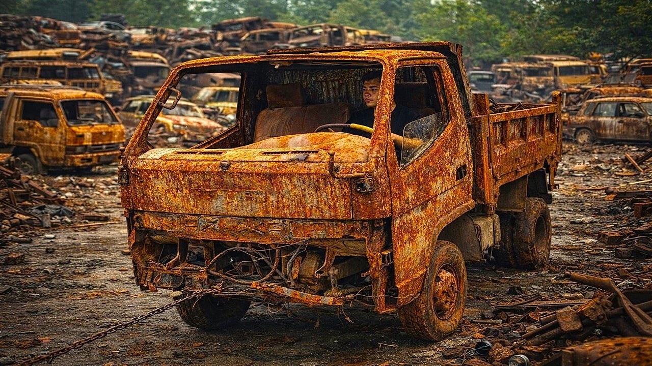 Genius Restores a Decades-Old Abandoned Rusted Dump Truck | Incredible Full Revival Transformation