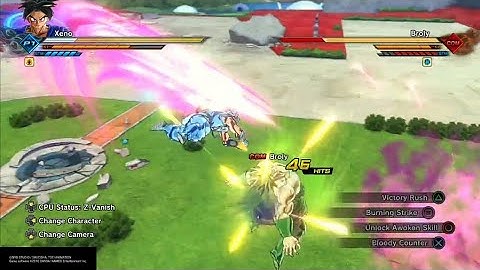 Dragon Ball Xenoverse 2 Combo Vanishing Rush