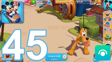 Disney Magic Kingdoms - Gameplay Walkthrough Part 45 - Level 22 (iOS, Android)