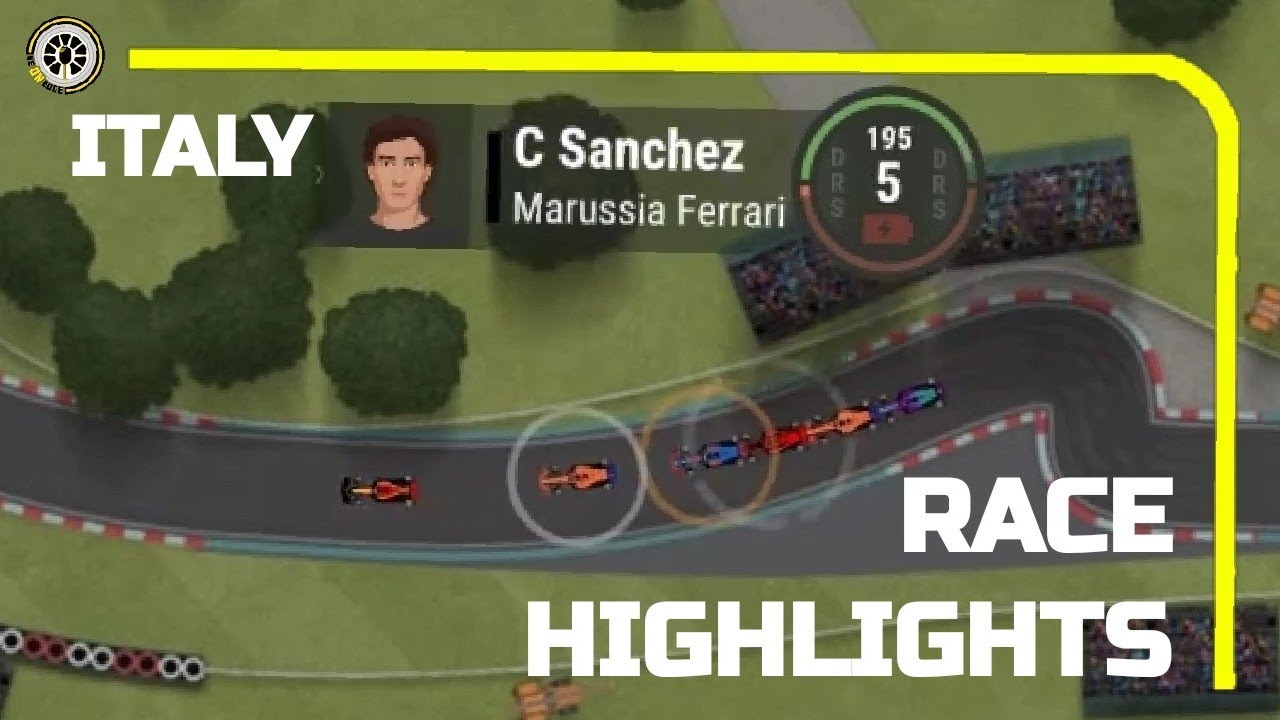 IGP Manager. 2020 Season 5. Italy Grand Prix: Race Highlights