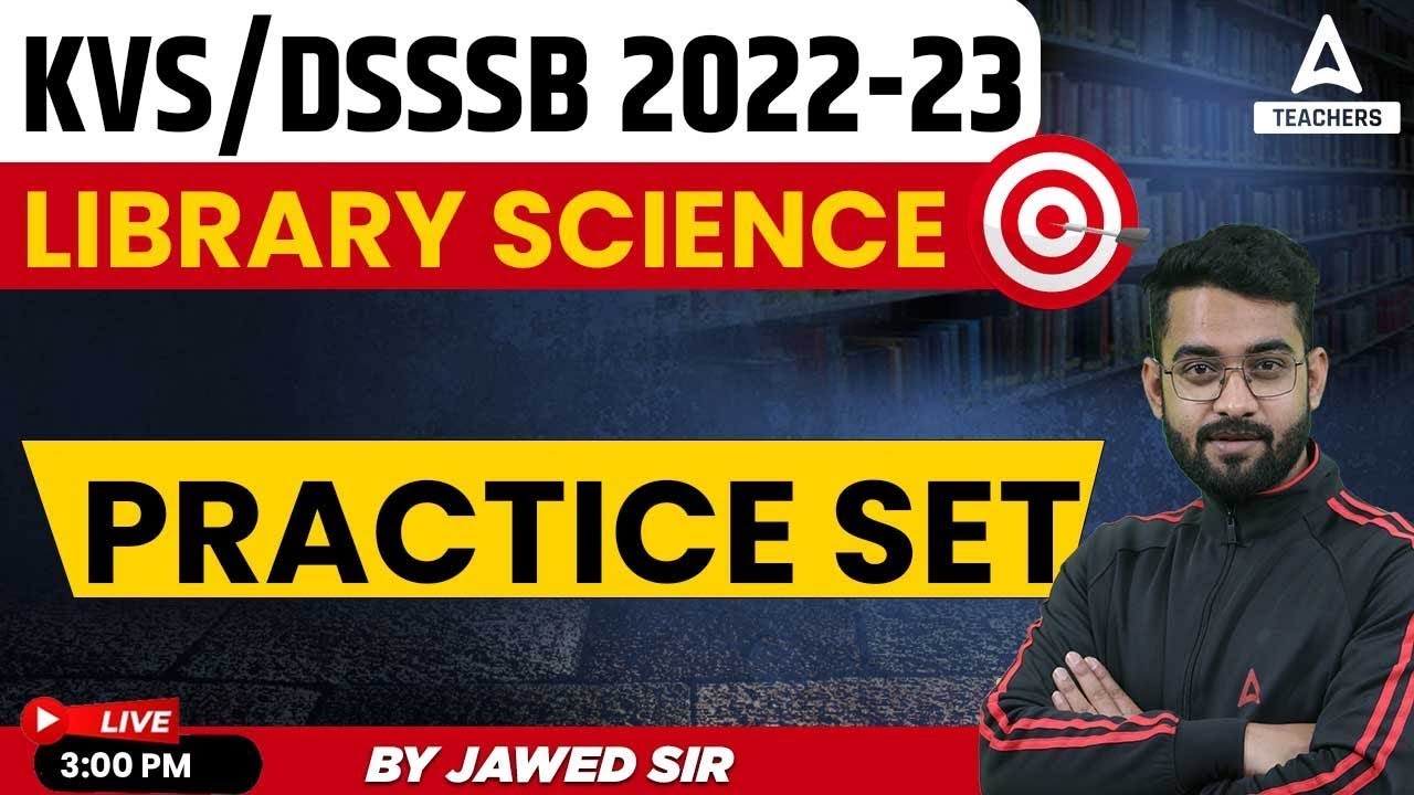 Library Science Practice Set KVS/DSSSB 2023 Preparation | KVS Library Science | Practice Set 1 | By ...