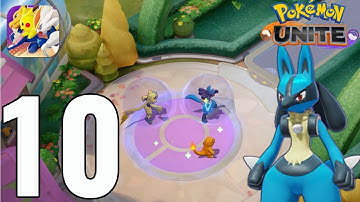 Pokemon UNITE - Gameplay Walkthrough Part 10 - Quick Match: Auroma Park (iOS, Android)