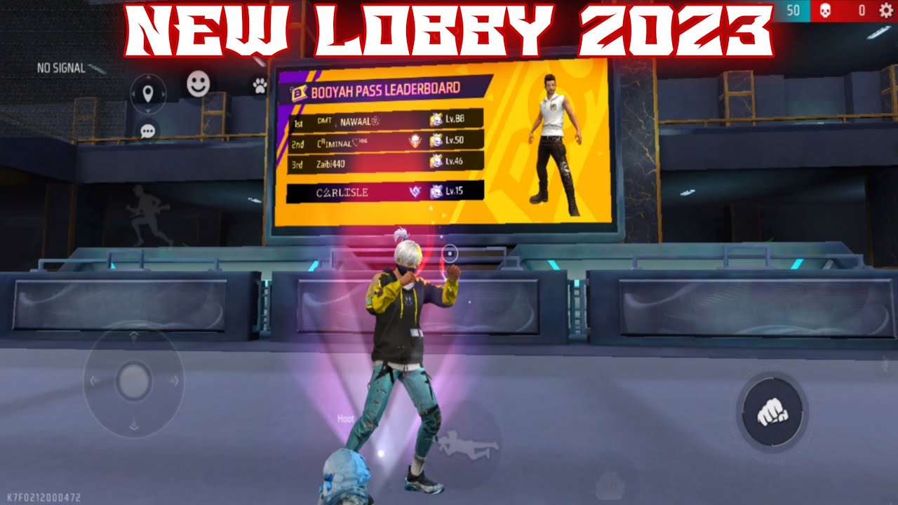 lobby free fire 2023
