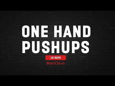 Deva one hand pushups