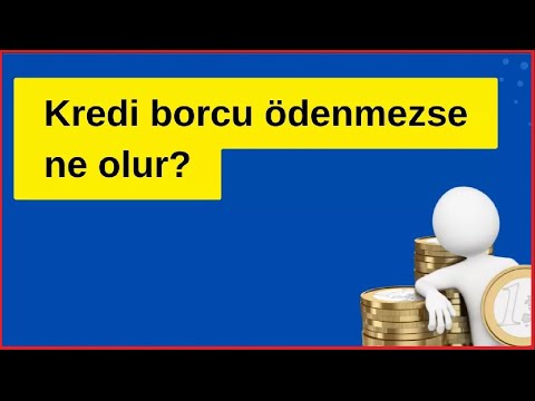 Kredi Borcu Ödenmezse Ne Olur ? #krediborcu #banka #finans