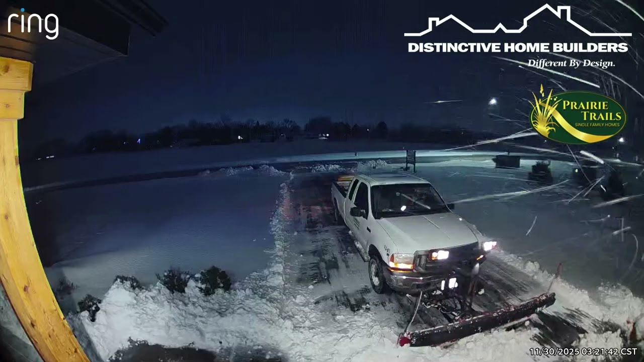 Distinctive Home Builders  - Prairie Trails Snow Removal