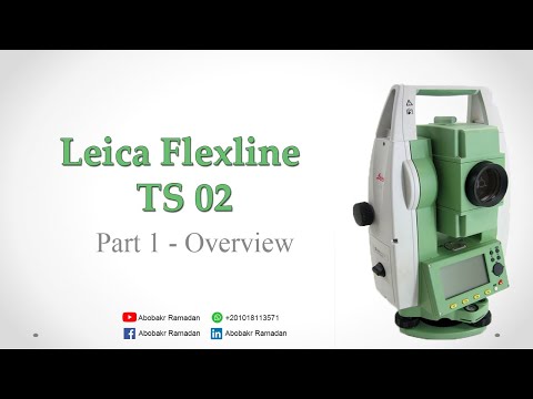Leica Flexline TS02 1 Overview And Home Page 