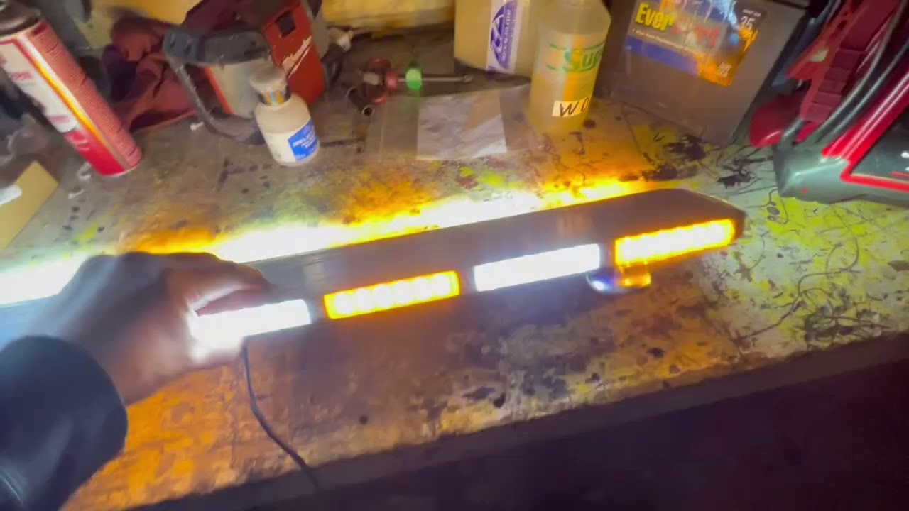 33 inch razor led strobe lighbar LED outfitters