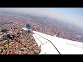 Delta B757-200 Landing Mexico City, Smog and Amazing Views