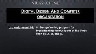 DDCO Lab assignment 8