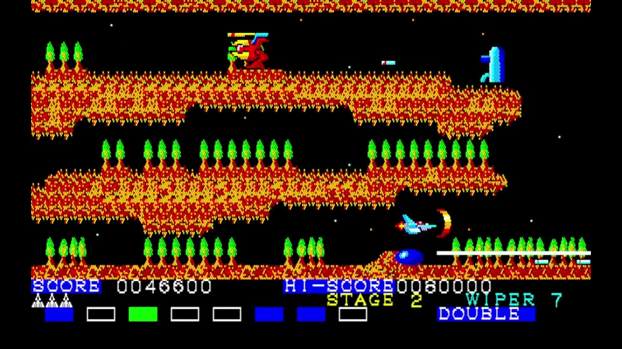 Salamander II (沙羅曼蛇 II) for the NEC PC-88 - YouTube