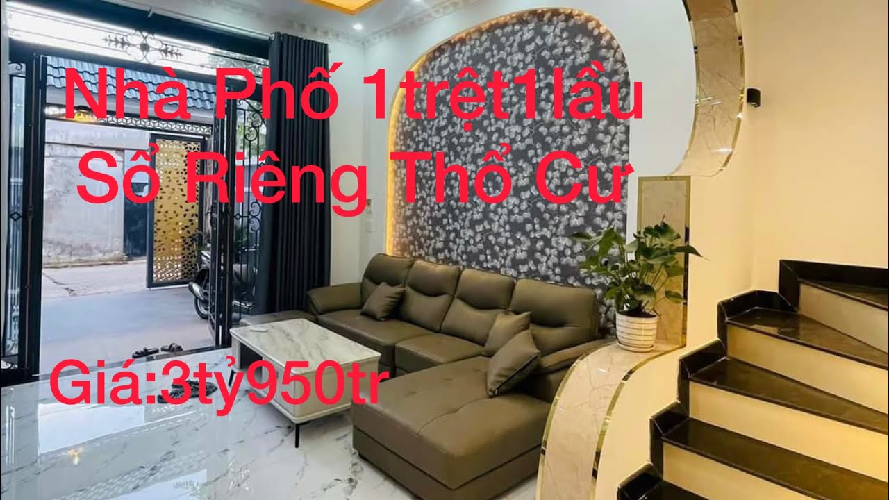 Nhà Đất Quang Dũng:Nhà Phố 1trệt1lầu,Sổ Riêng thổ cư.ĐC:KP5 P.Trảng Dài,TP Biên Hoà Đồng Nai