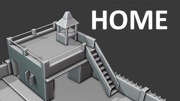 home design in blender workbench render