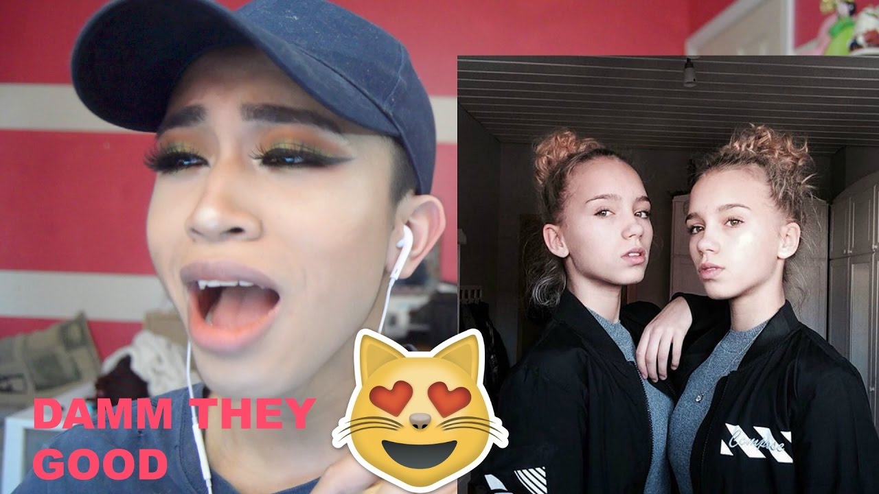 Reacting To Lisa and Lena Twins Musical.ly Compilation!!!