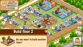 Bangun Laintai 2 Hotel Story Gamplay screenshot 5