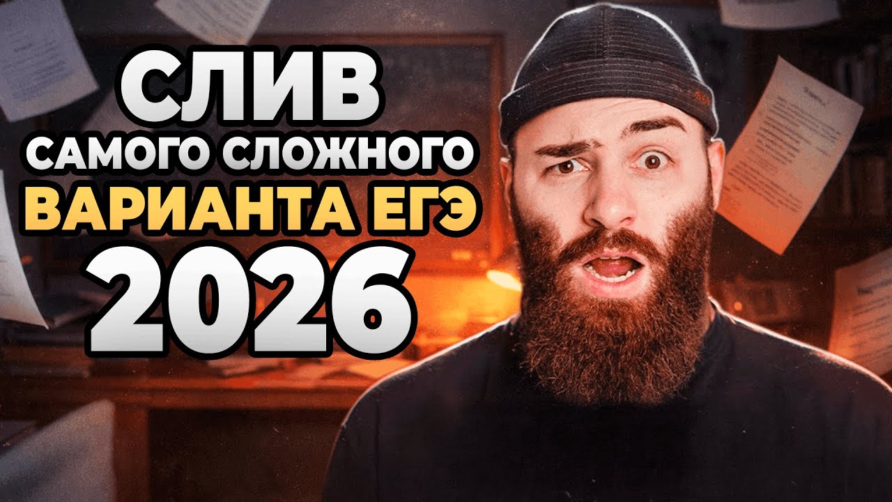 СЛИВ САМОГО СЛОЖНОГО ВАРИАНТА ЕГЭ 2026 по истории | История с Гефестом ЕГЭFlex
