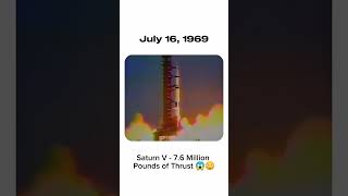 This Rocket Was Absolutely Insane – Saturn V Launch #history #nasa #viralshorts