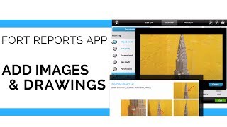 Details Fort Reports App. How to Add Photos & Drawings. Guide