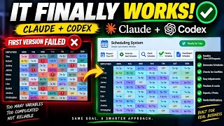 I Rebuilt My Scheduling System With Claude & Codex. Now It Works.