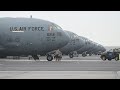 Full Throttle Takeoff! C-17s Rush to the Middle East With Powerful Payloads