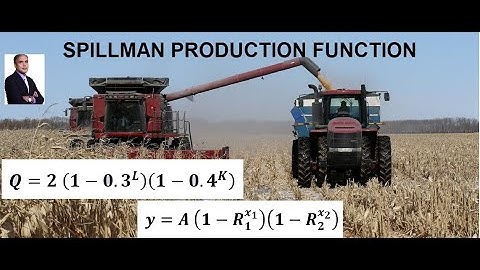 Spillman Production Function: An Introduction