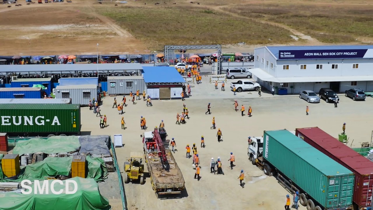 ÆON Mall Sen Sok City Project Time-Lapse Video