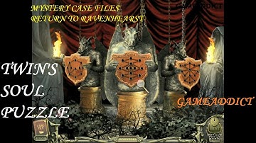 MYSTERY CASE FILES RETURN TO RAVENHEARST (No Hints Used) : TWINS KIDS SOUL PUZZLE