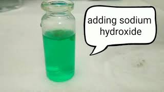 Naoh Cucl2 Cuoh2 Nacl