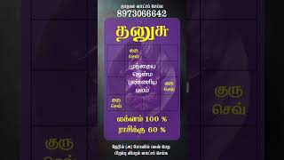 தனுசு - யோகம் எப்போது வேலை செய்யும் #ஜோதிடம் #Astrology #horoscope #yogam #thanusu