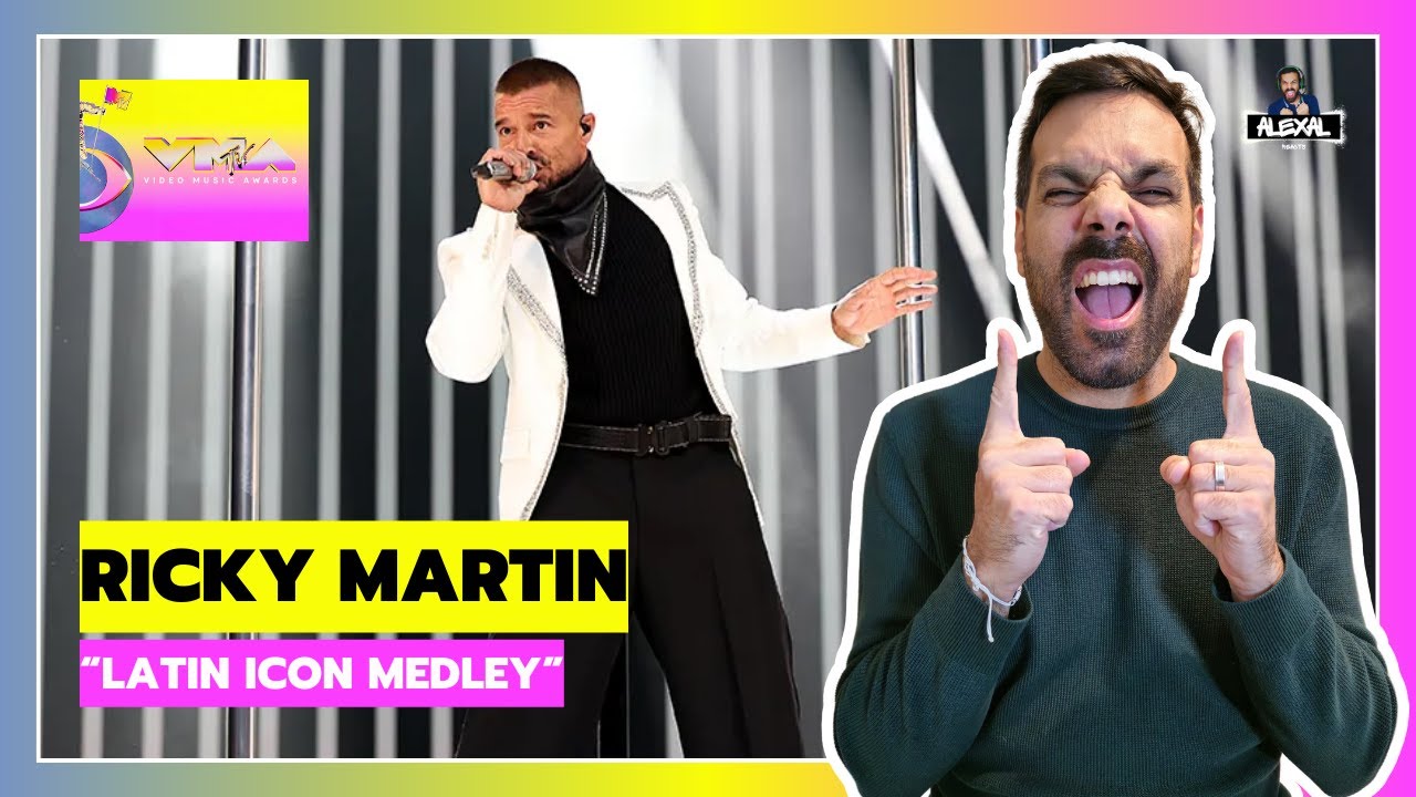 RICKY MARTIN - “Latin Icon Medley” | 2025 Video Music Awards | REACTION