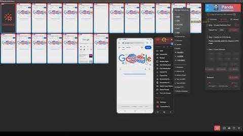 Panda Android Screen Projection Connect OTG Box Phone Farm to Ethernet in Bulk