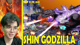 Thu Phục Burning Godzilla Tiến Hóa để đánh bại Shin Godzilla Mạnh Nhất - Godzilla Đại Chiến