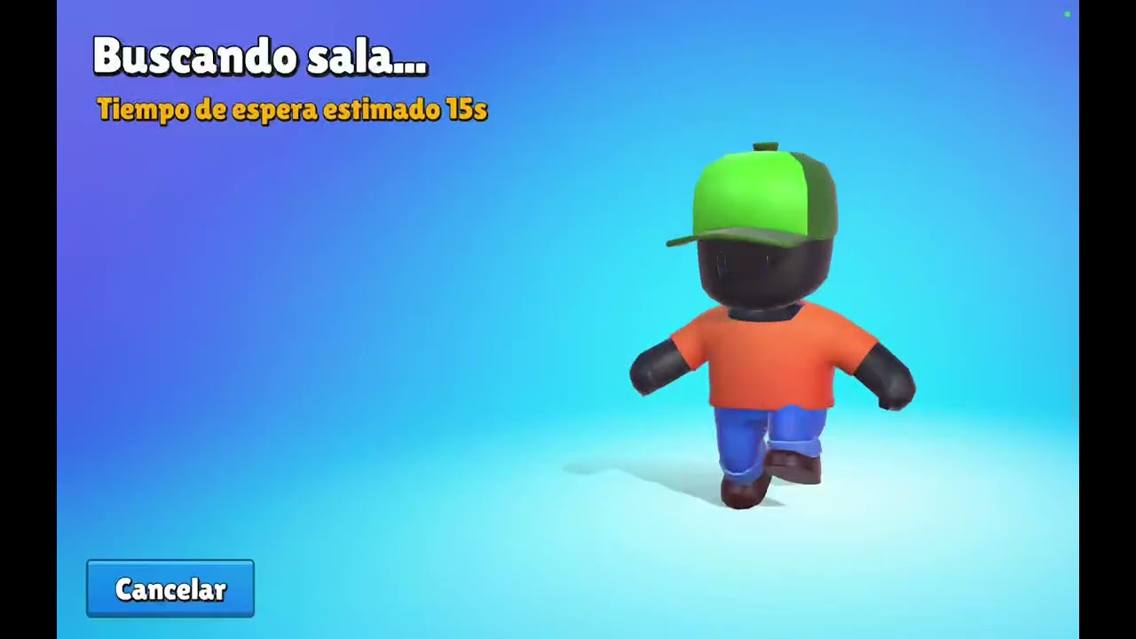 Jugando stumble guys . Con mi primo