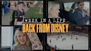 Week in the Life: Catching Up After Travel + Hockey Game, Meal Prep &amp; Real Life Reset