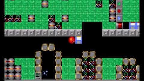 SUPAPLEX - USE DISKS ! - LEVEL 3