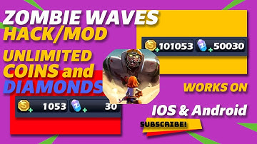 Zombie Waves HACK/MOD GET Diamonds and Coins For Free - Android / IOS