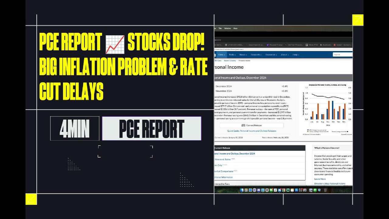 PCE Report: STOCKS DROP! 🚨 Fed’s BIG Inflation Problem & Rate Cut ...